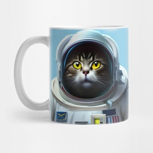Astronaut Space Cat Mug
